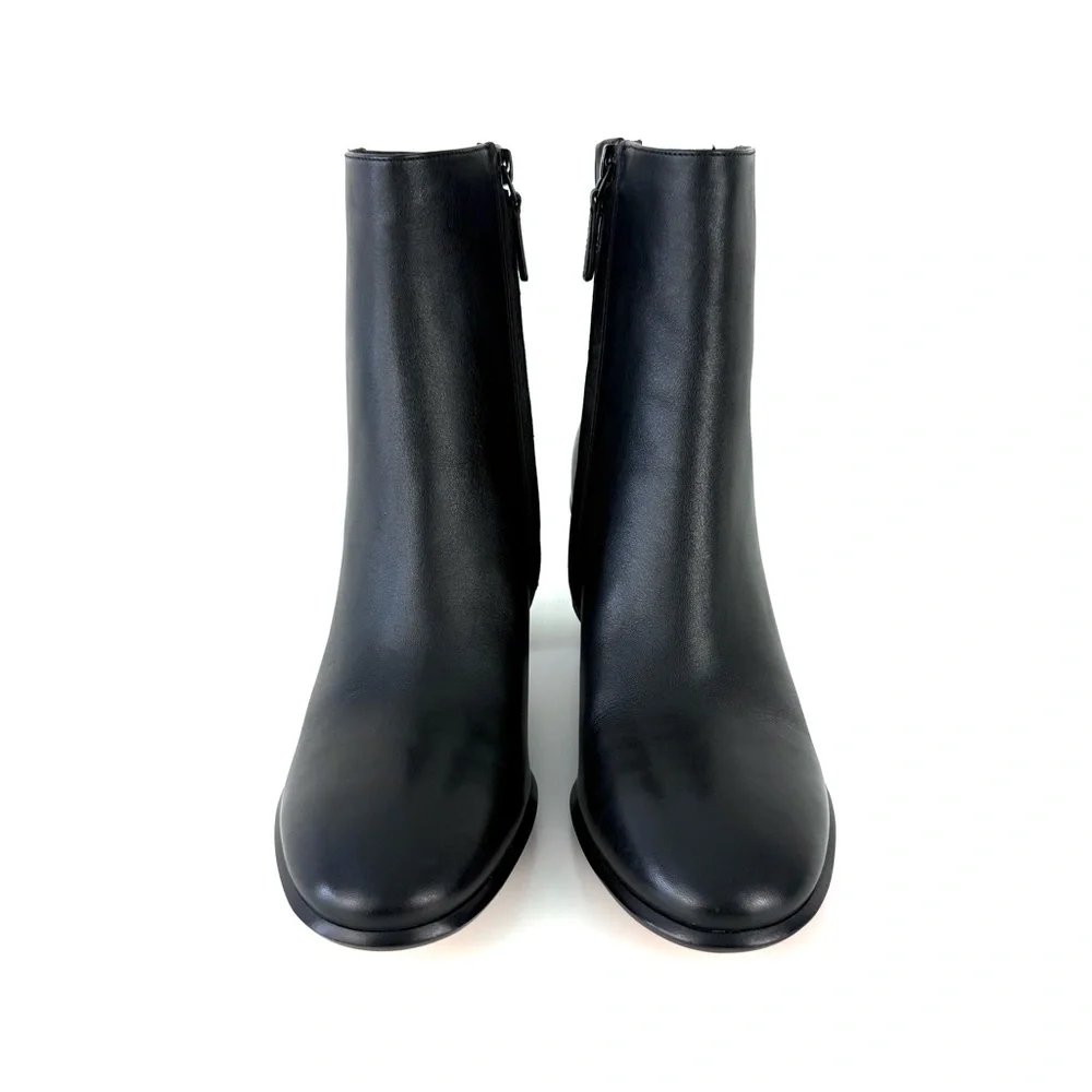 NEW Tory Burch Brooke Ankle Boots Black Sz 10.5